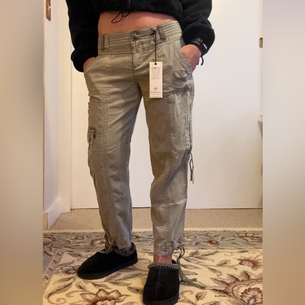 Low Slung Marrakech Cargo Pants Sz 26